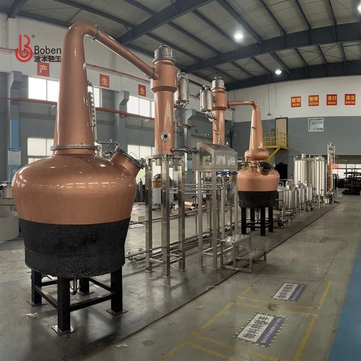 1000Lt Wash Still And 650L Spirit Still Steam Heated