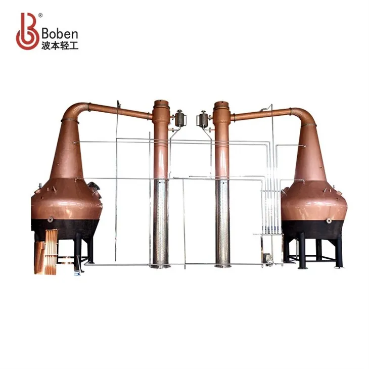 4000L Scottish Whisky Copper Two Pot Stills (Malt Whisky) Disillation
