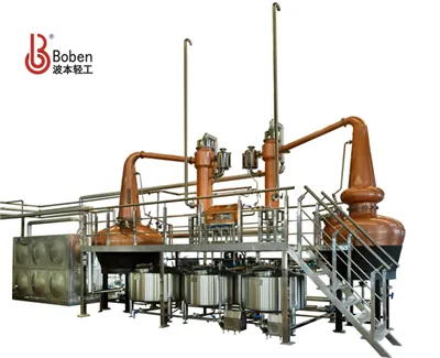 معدات تقطير وعاء الويسكي 2000 لتر و1200 لتر