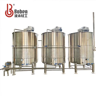 خزان تخمير سترة الفولاذ المقاوم للصدأ